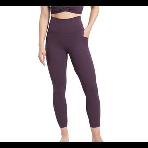 Apana | Pants u0026 Jumpsuits | Apana Side Pocket Purple 78 Leggings Size M |  Poshmark